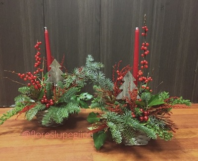 Centros de mesa de navidad